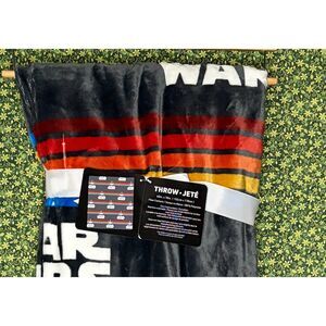 Star Wars Throw Blanket Vintage Style